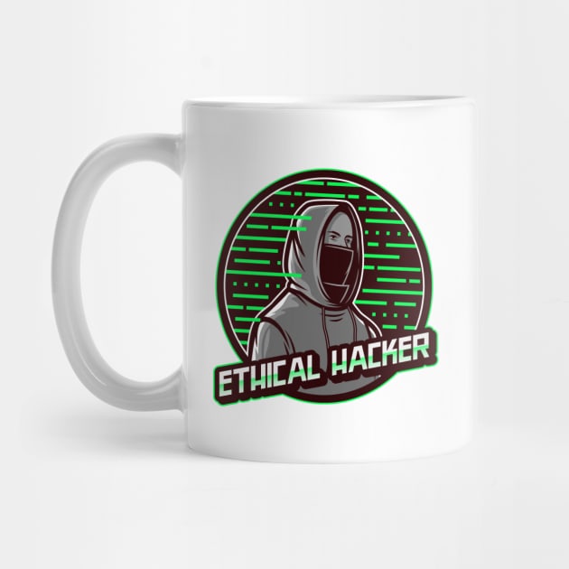 Cyber security - Ethical Hacker by Cyber Club Tees